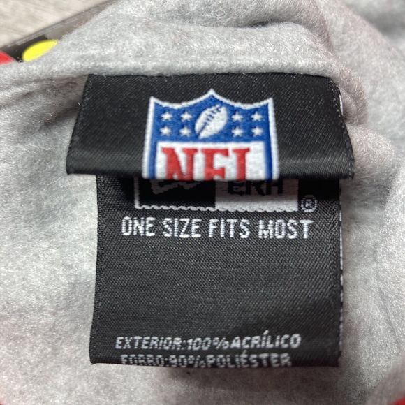 New England Patriots New Era knit pom hat beanie Blue OnField 100% AUTHENTIC - Picture 9 of 13